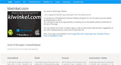 Desktop Screenshot of klwinkel.com